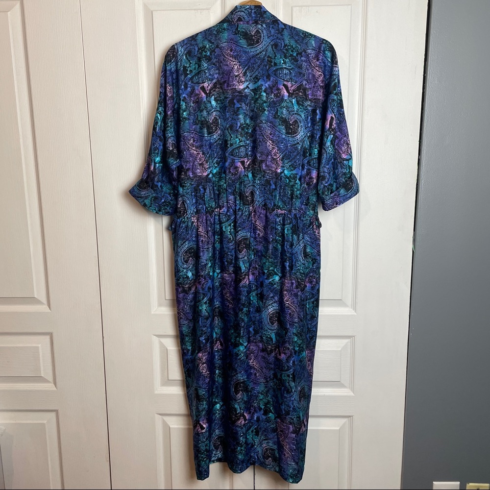 Vintage Printed Dress
